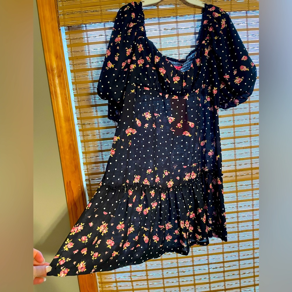 Betsey, Johnson, Rosebud dress